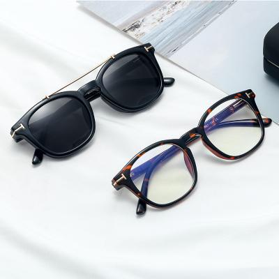 China Fashion Sunglasses READY Current TR90 TAC Polarized Clip On Retro Sun Glass Magnet Optical Sunglasses for sale