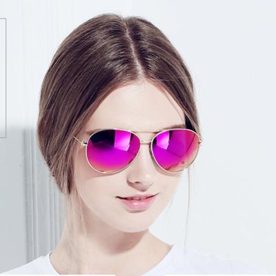 China Fashion Sunglasses Shape Personality Navy Double Color Sunglasses For Men And Women Fashionable Women Shape Gradient Sunglasses for sale