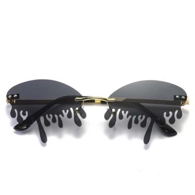 China Fashion Sunglasses Trend UV400 Irregular Sunglasses, Custom Metal Women Sunglasses for sale