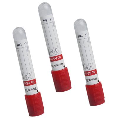 China Hot Sale PET Medical Use Vacuum Blood Collection Tube With Gel&Clot Activator Container for sale