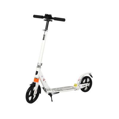 China Modern Explosive Foldable Adult Scooter , Front And Rear Fender City Scooter 200 Big Wheel Scooter for sale