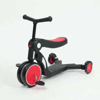 China 3 In1 Kids Foot Toys Scooter Purple Black Red Blue Orange Body Metal Customized Rocker Box Logo Outdoor Fabric Packing Wheels Pink Pcs en venta