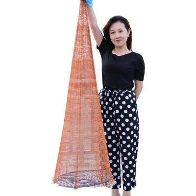 China The multifilament the cast net price chain frisbee the cast net fishing net nylon chain cast net for sale