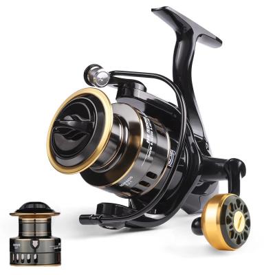 China 2021 Hot Selling Right Hand Fishing Reel HE500-7000 Towing Metal Ball Handle Reel 10kg Cheap for sale