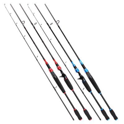 China Custom Lightweight Spinning Fishing Pole Carp Carbon Fiber Ultra Light Spinning Lure Fishing Rod Stream Rod Cheap for sale