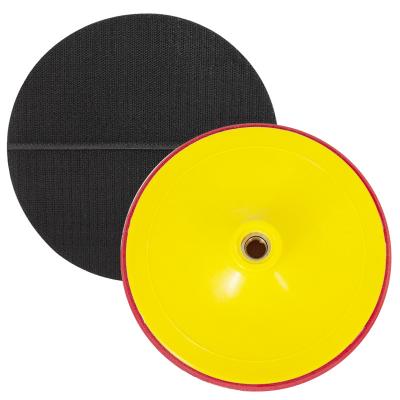 China 3 Inch Car Body Supporting Car Polishing Pads Metal Rubber Backing Pad For Sander for sale