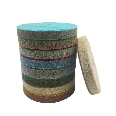 China Nylon Mirror Finish/Disc Mirror Finish Grinding And Polishing Stone Pad For All Kind Of Stone Like Marble/Granite/Artificial Stone Etc. for sale