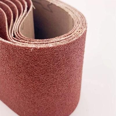 China Sander For Belts Wood Polishing Sanding Grinder, 3 Inch X.21 75 X 533 Mm Aluminum Oxide Sanding Belt For Wood Polish, Belt Sanding Paper for sale