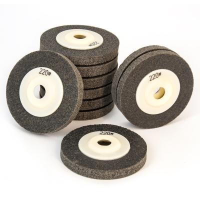 China For Marble Matt Wheel Grinding Disc Buffing Tools Non Woven Nylon Fiber Polishing Wheel for sale