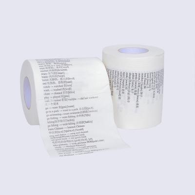 China Virgin Wood Pulp Printing Study Materials Toilet Paper /Different Toilet Paper for sale