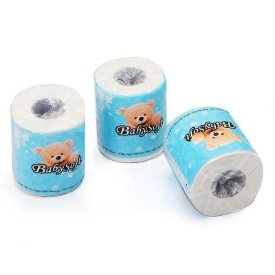 China Wholesale Recycled Pulp Standard 2 Ply Virgin Pulp Recycled Mix Pulp Toilet Paper Tissue Paper Roll For Bathroom for sale