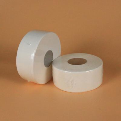 China Wholesale Hot Selling Eco-friendly Virgin White Tissue Paper Toilet Paper Papel Higienico Jumbo Roll Bathroom Tissue White Public Marks for sale