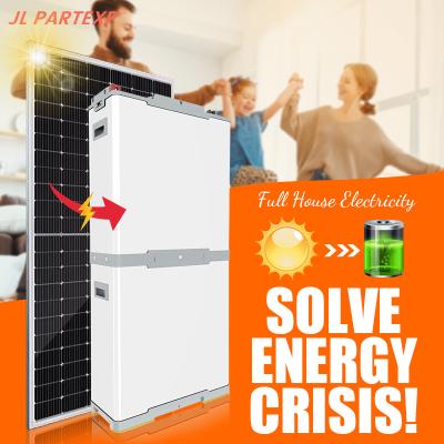 China 100A Solve European Energy Crisis Full House Electricity Home Solar Energy Storage Battery System for sale