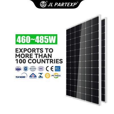 China 460W 465W 470W 475W 480W 485W Solar Energy Cell Panel PV Photovoltaic Modules Roof Power System Station 210*105mm Mono for sale