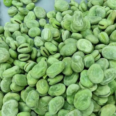 China China Healthy Bulk 10kg 20kg Frozen Peeled Green Healthy Broad Beans On Sale for sale