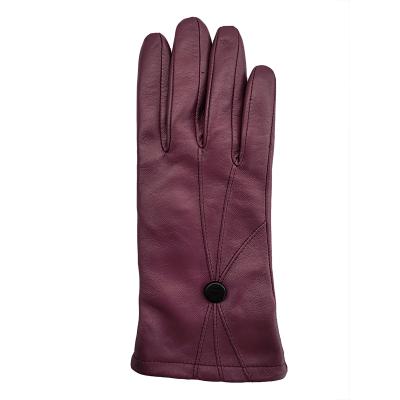 China Chinese Manufacturers Supply Wear-Resistant/Breathable Warm /keep Keep Warm Red Leather Gloves Men Winter For Keep Warm for sale