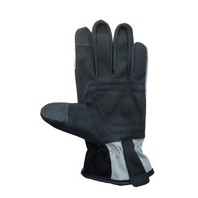 China Wear Resistant / Breathable / Shock Absorption Enhancing Gloves Gray For Wear Resistant Shock Absorption Full Fingers Outdoor Windproof Gloves Unisex for sale