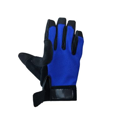 China Factory Direct Sales Breathable Wear-Resistant/Breathable Wear-Resistant Blue Racing Gloves For Keep Warm for sale