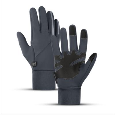 China Soft Winter Women Bike Sports Gloves Men Fitness Cycling Winter Running Thermal Gloves for sale