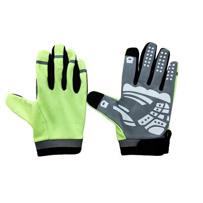 China New Fashion Fitness Full Finger Wear-Resistant/Breathable/Shock-Absorption Gloves Yellow Anti-Skid Wear-Resistant Unisex Sports Exercise Gloves for sale