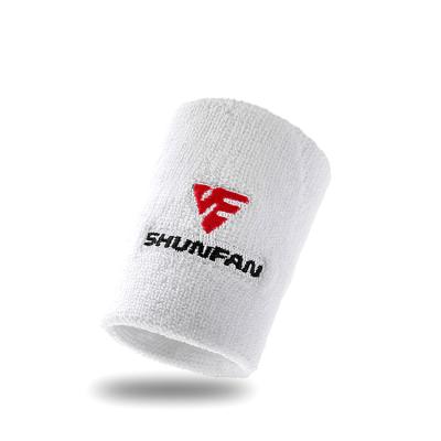 China Quality Guarantee Adjustable Sports Gym Badminton Basketball Tennis Wrist Sweatband Soft Protector for sale