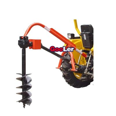 China Heavy Duty Tractor Driving Post Hole Digger / Hole Digging Tools for sale