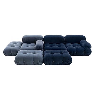 China Modern corner sofa chair living room furniture extended single seat sofa set can be spliced ​​together for sale