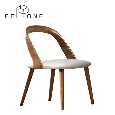 China Beltone Classic Natural Solid Wood American Black Walnut Convertible Beltone Bentwood Roll Up Dining Chair for sale