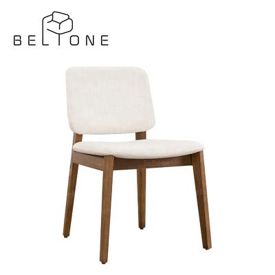 China Beltone Style Convertible Unique Nordic Design With Gray Solid Wood Frame Dining Chair for sale