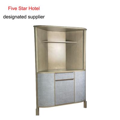 China Beltone Factory Modern Design Hotel Bedroom Contemporary Custom 5 Star Wine Cabinet Mini Bar Cabinet for sale