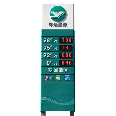 China Waterproof Price Tag LED Gas Station Price Tag Signage Display Signs for sale