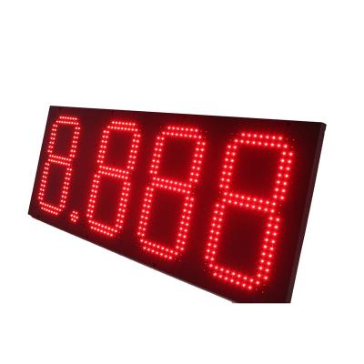 China Waterproof led disply led gas price sign pcb gas price sign oil price display for gas station led display screen for sale