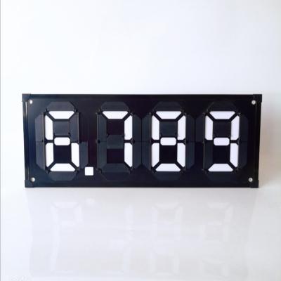 China Digital Boards Waterproof Magnetic Flip Digital Board Digit Price Display Board Led Digital Signs for sale