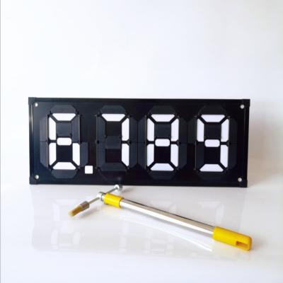 China Magnetic Price Flip Oil Gas Station Price Boards Led Signs Digit Digital Price Display Board for sale