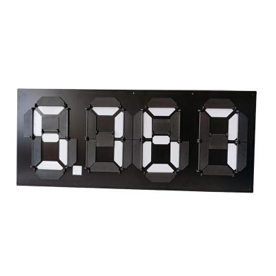 China Magnetic Type Seven-segment Digital Code Adjustment Rod Price Sign Flip Price Tag Flip Digital Display for sale