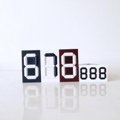 China Outdoor Plastic Digital Display Anti Aging And Anti Deformation Digital Display Module Counting Card for sale