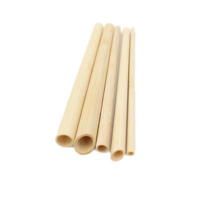 China Wholesale Price Disposable Kids Factory Straws Bamboo Drinking Straw For Gifts Wedding Bamboo Straw for sale