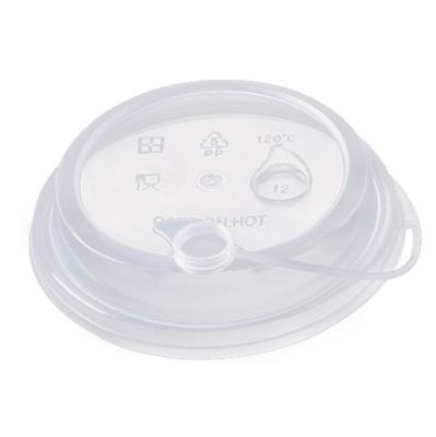 China 100% Eco-friendly Wholesale Transparent Clear Reusasble Cup PP Plastic Cup Lids for sale