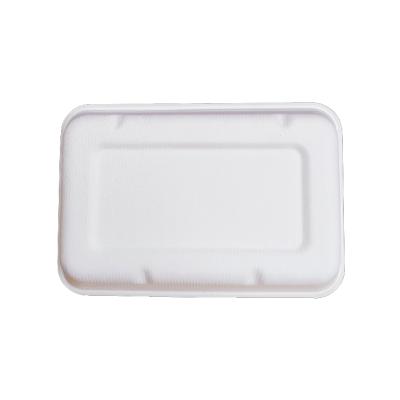 China Disposable Use For Party Bagasse 650ml Square Disposable Bowl For Quick Deli Bagasse 650ml Square Disposable Bowl for sale