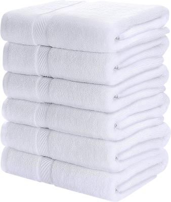 China Child Safe Strong Absorbent Low-Twist 24 Piece 100% Cotton Bath Towels Set Aqua 6