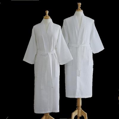 China QUICK DRY Lightweight Janpanese Weave Kimono Unisex Waffle Branded Woman Bathrobe for sale