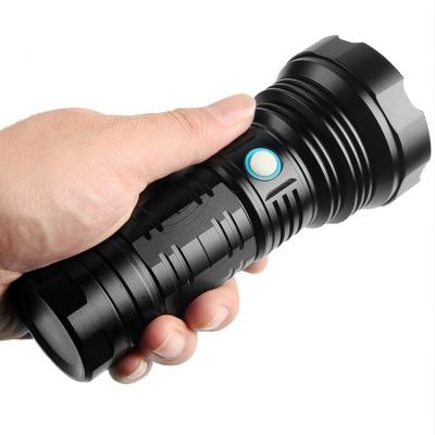 China Aluminum Alloy 3 Parallel 18650 Battery Large Capacity SST40 F50 30w Lighting Super Bright High Power Led Flashlight for sale