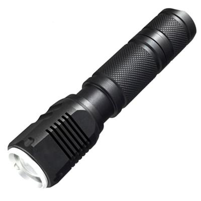 China T9618 18650 Flat Head Flashlight Camping Rechargeable Tactical Lanterna De Led for sale