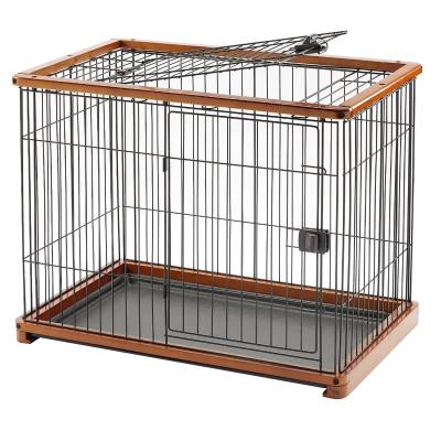 China Windproof Indoor Outdoor Wooden Pet Crate Open Top Dog Cage Crate Kennel for Medium and Small Dogs, Pet Playpen for sale