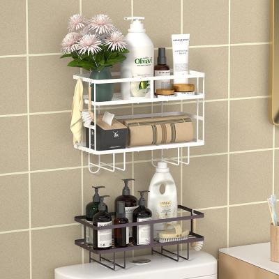 China Sustainable Bathroom items Toiletries Shelves,Over Toilet Storage Cabinet,Bathroom Rack Spacesaver for Paper Towels and Shampoos for sale