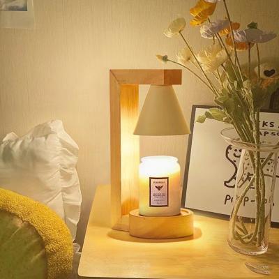 China Other Wholesale Hot Selling High Quality Wood Candle Burner Wax Melt Heater For Bedroom for sale