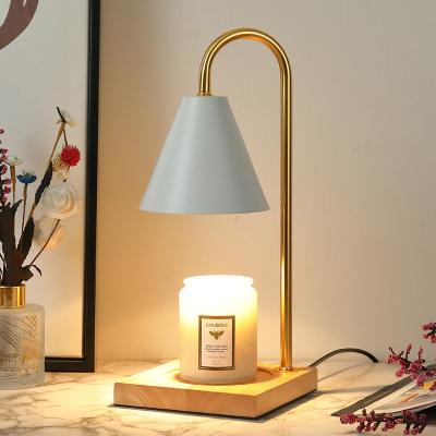 China Other Wholesale Hot Sale White Black Wood Gold Candle Burner Wax Melt Heater For Bedroom for sale