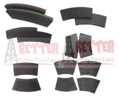 China BETTER BRAKE PAD BRAKE PLATE BRAKE BLOCK FOR PSZ PSK HYDRAULIC DISC BRAKE SYSTEM for sale