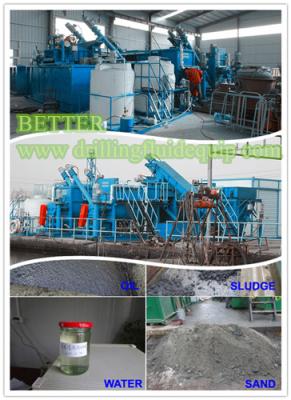 China Waste Oily Sand Sludge Treatment & Recycling System for sale