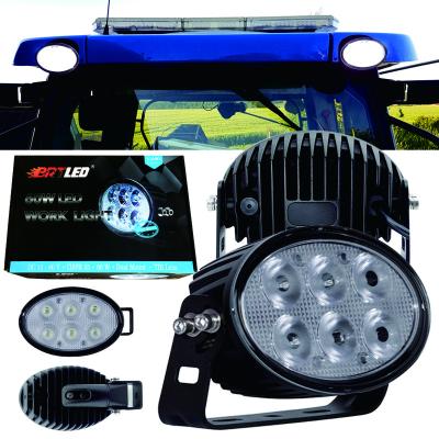 China Diecast Aluminum Housing Led Work Spot Flood Light Beam IP68 60W 60W Offroad Led Drive Light 12V Led Tractor Working Light for sale